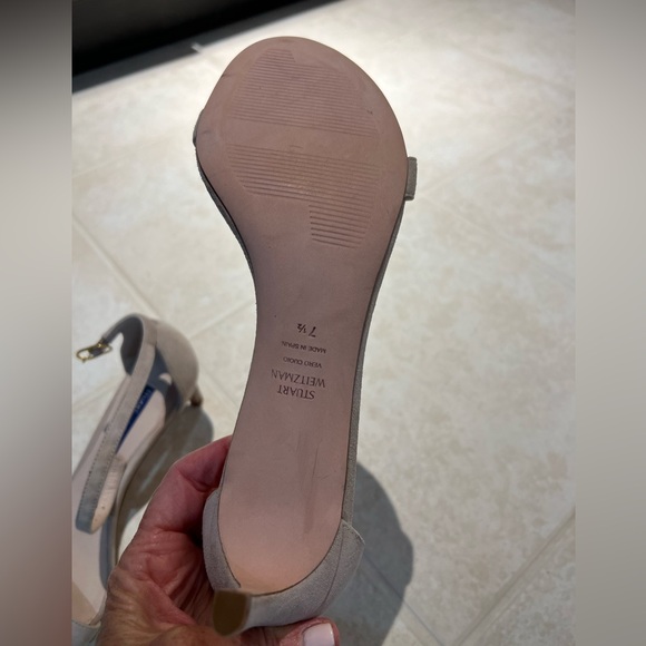 Stuart Weitzman Block Heel Sandals - Picture 3 of 3